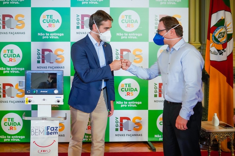 JBS delivers 10 respirators to the state of Rio Grande do Sul