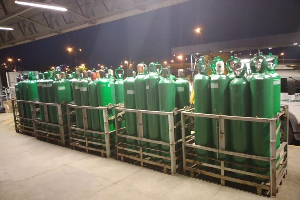 JBS is sending 400 cylinders of oxygen to Manaus