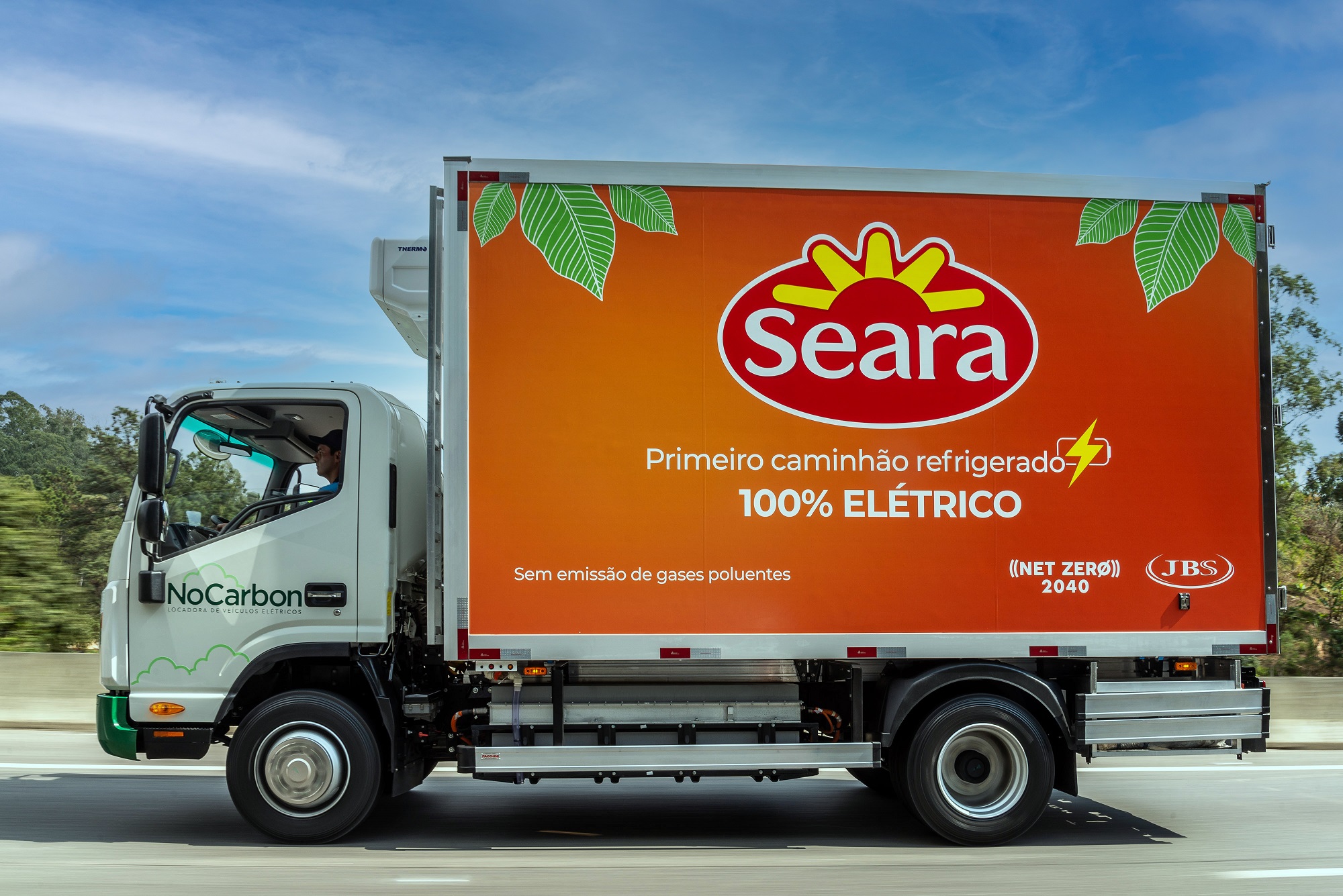 Seara expands its logistic operations fleet to100%-electric refrigerated trucks