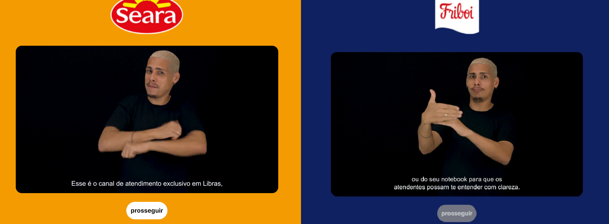 Seara and Friboi are investing in customer service using Brazilian sign language – Libras