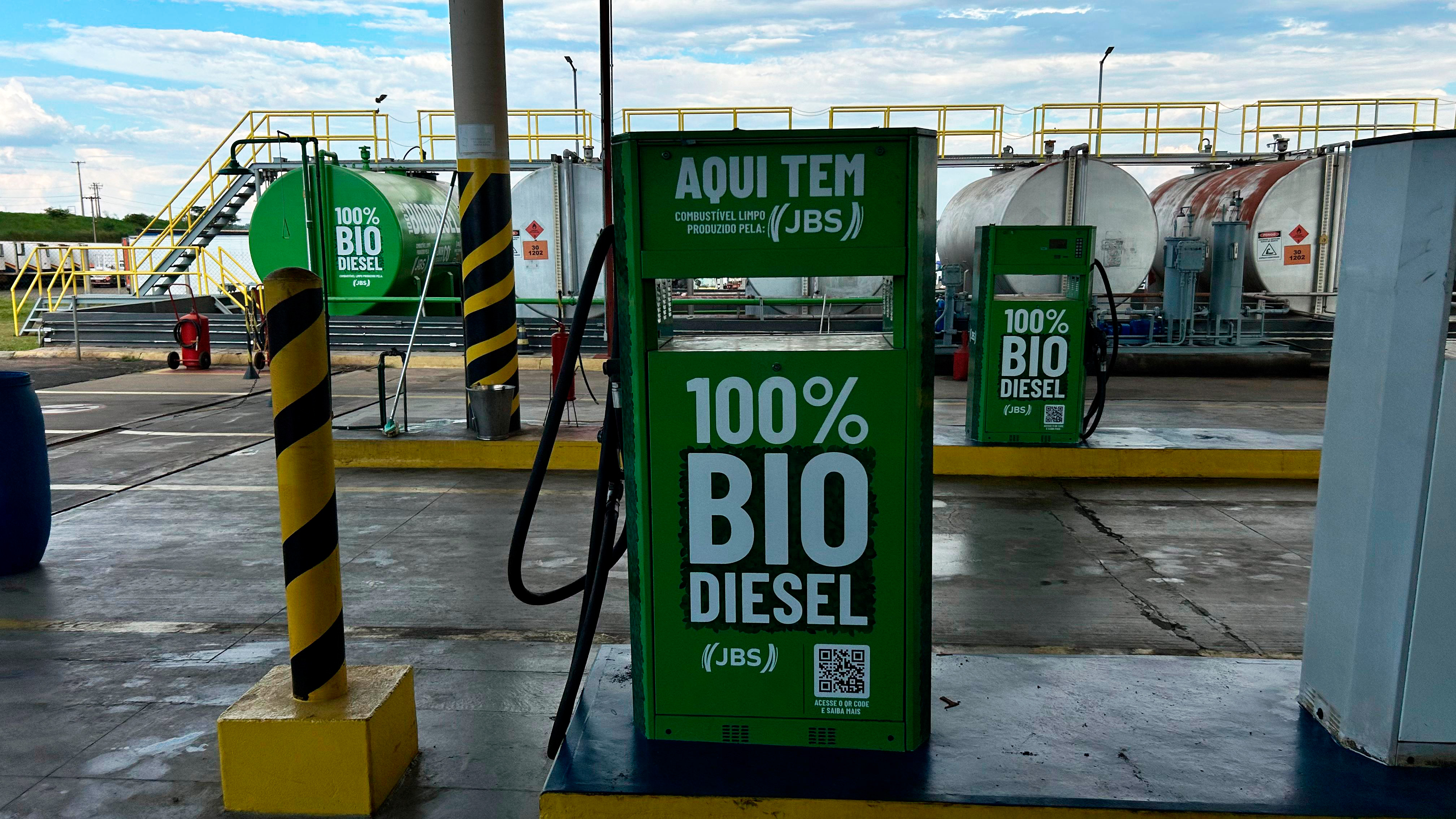 JBS is the first company authorized by ANP to operate a biodiesel refueling point in Brazil