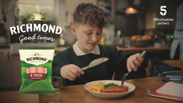 Richmond becomes the official teatime partner of the UK’s Channel 5