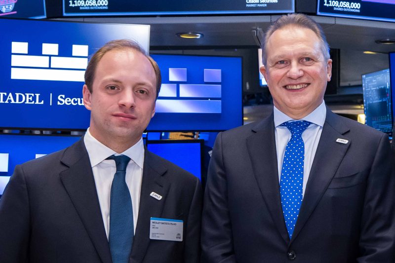 Gilberto Tomazoni será Vice Chairman da JBS; Wesley Batista Filho será o novo CEO Global da Companhia